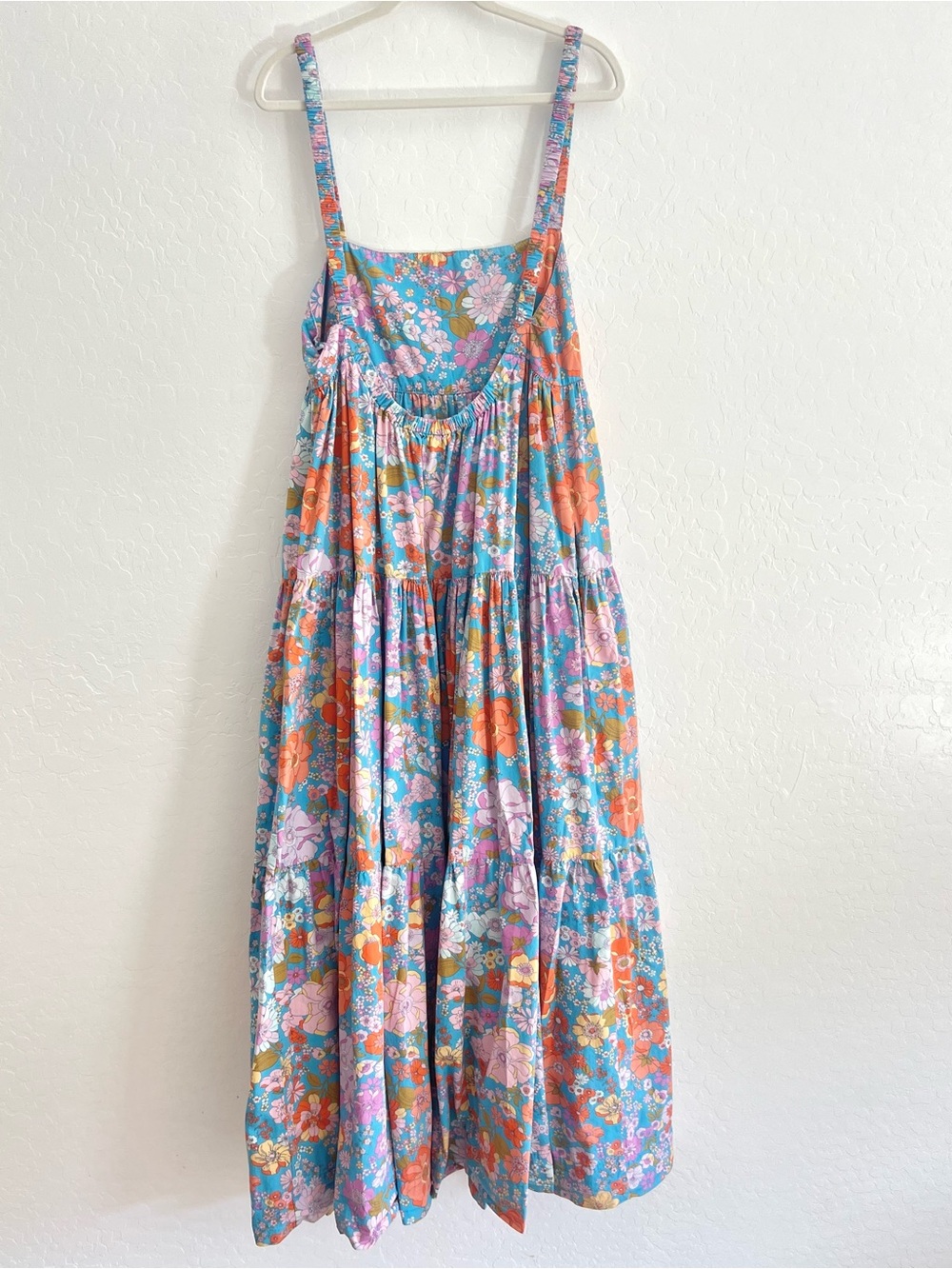 Free People + Park Slope Maxi Dress in BlueBell Combo - Picture 8 of 10
